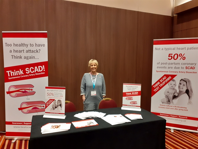 Raising awareness at Midwifery event