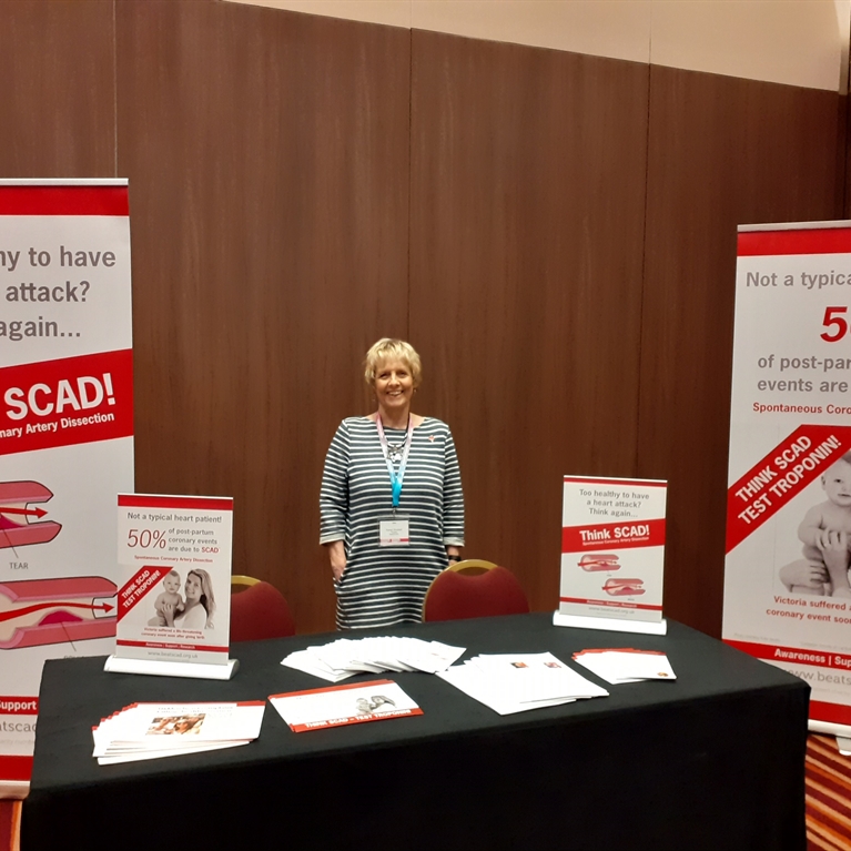 Raising awareness at Midwifery event