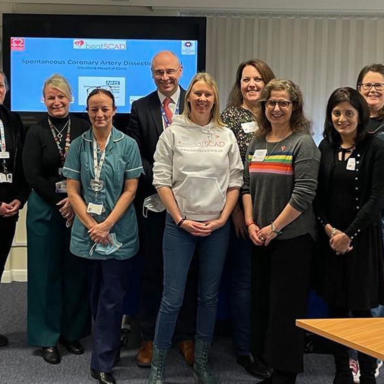 Leicester SCAD clinic in the spotlight