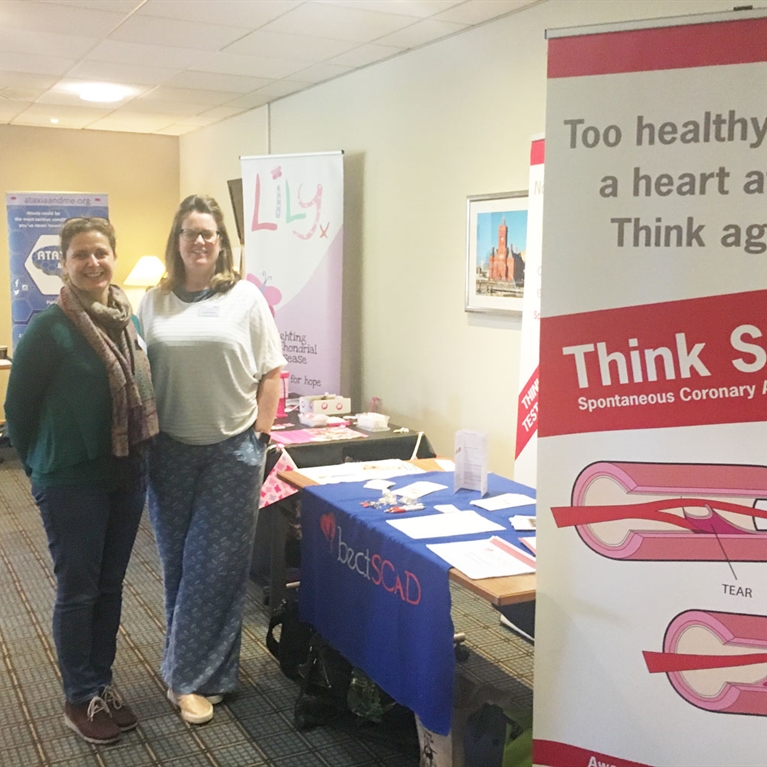 Beat SCAD attend Genetic Alliance Rare Disease Patients Network in Cardiff