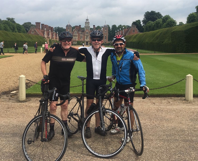 SCAD survivor’s husband cycles to raise funds for Beat SCAD