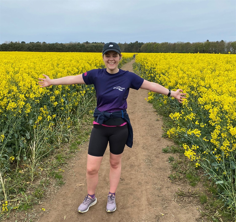 Amy’s Great North Fundraising Run