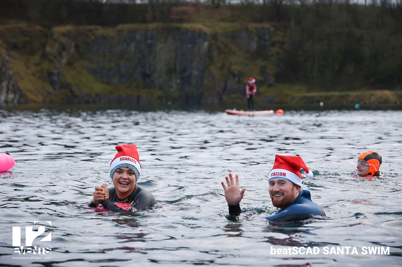 Santa swim Photos copyright James Kirby