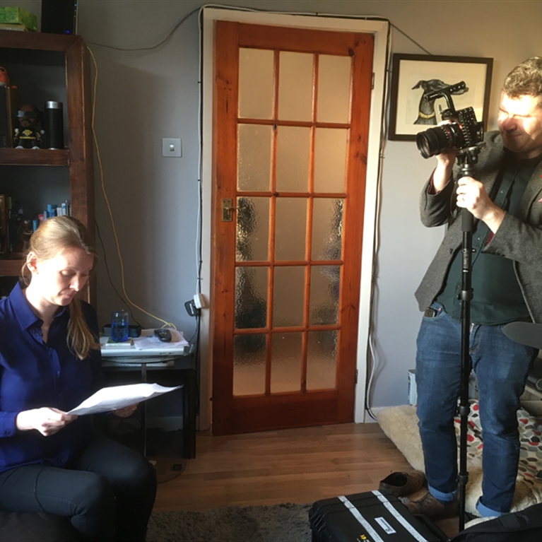 Beat SCADs Rebecca Breslin appears in BHF video about the SCAD research project