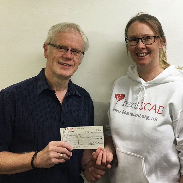 Model show donates 300 to Beat SCAD