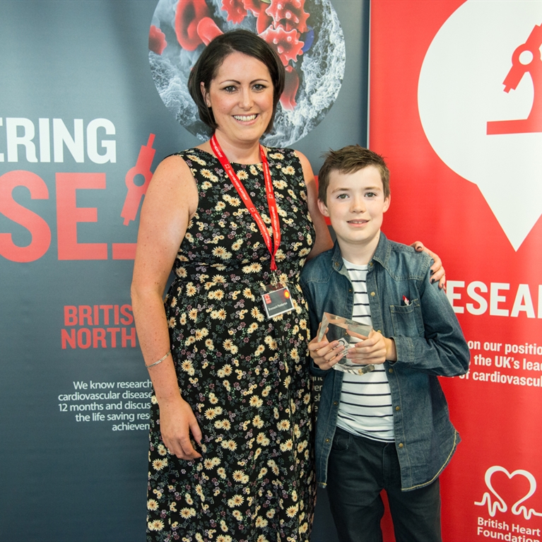 Double win for SCAD ladies in BHF Heart Heroes Awards