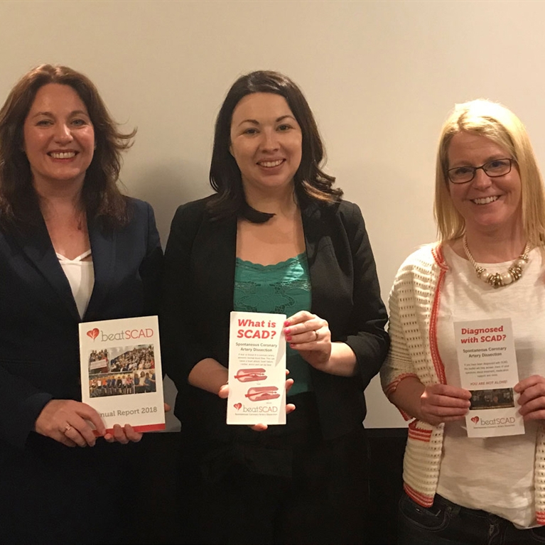 Scottish SCAD patients and Monica Lennon