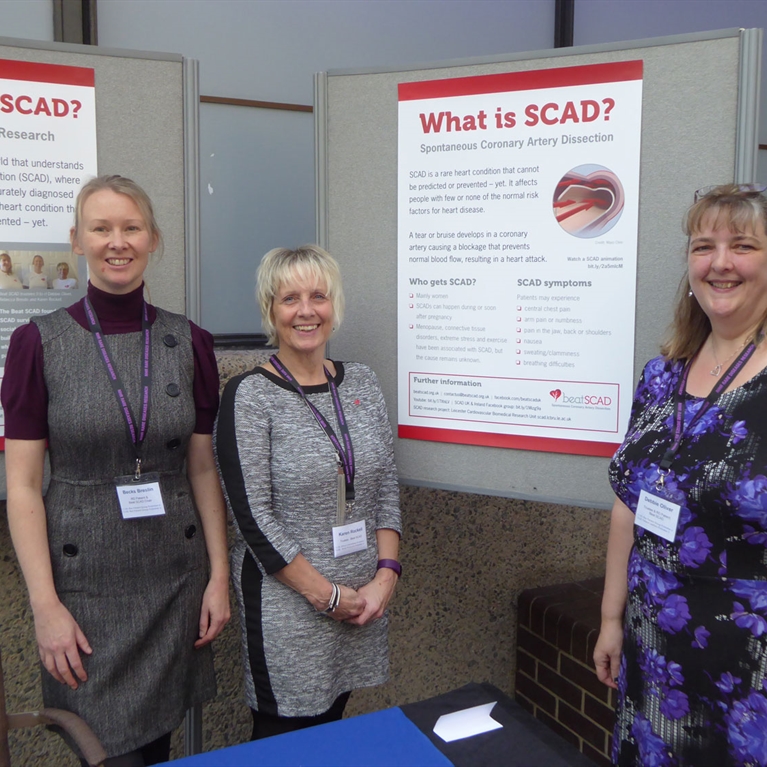 Beat SCAD trustees attend Rare Disease Patient Day