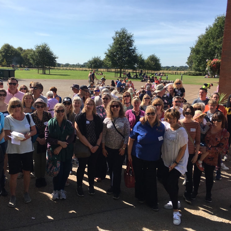 Supporters join Beat SCAD for annual walk